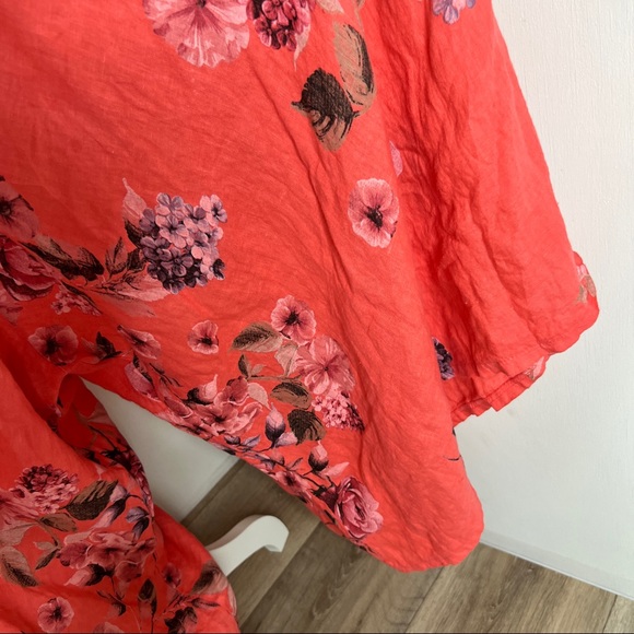 Kaktus Linen Harem Jumpsuit Size M - Picture 6 of 14